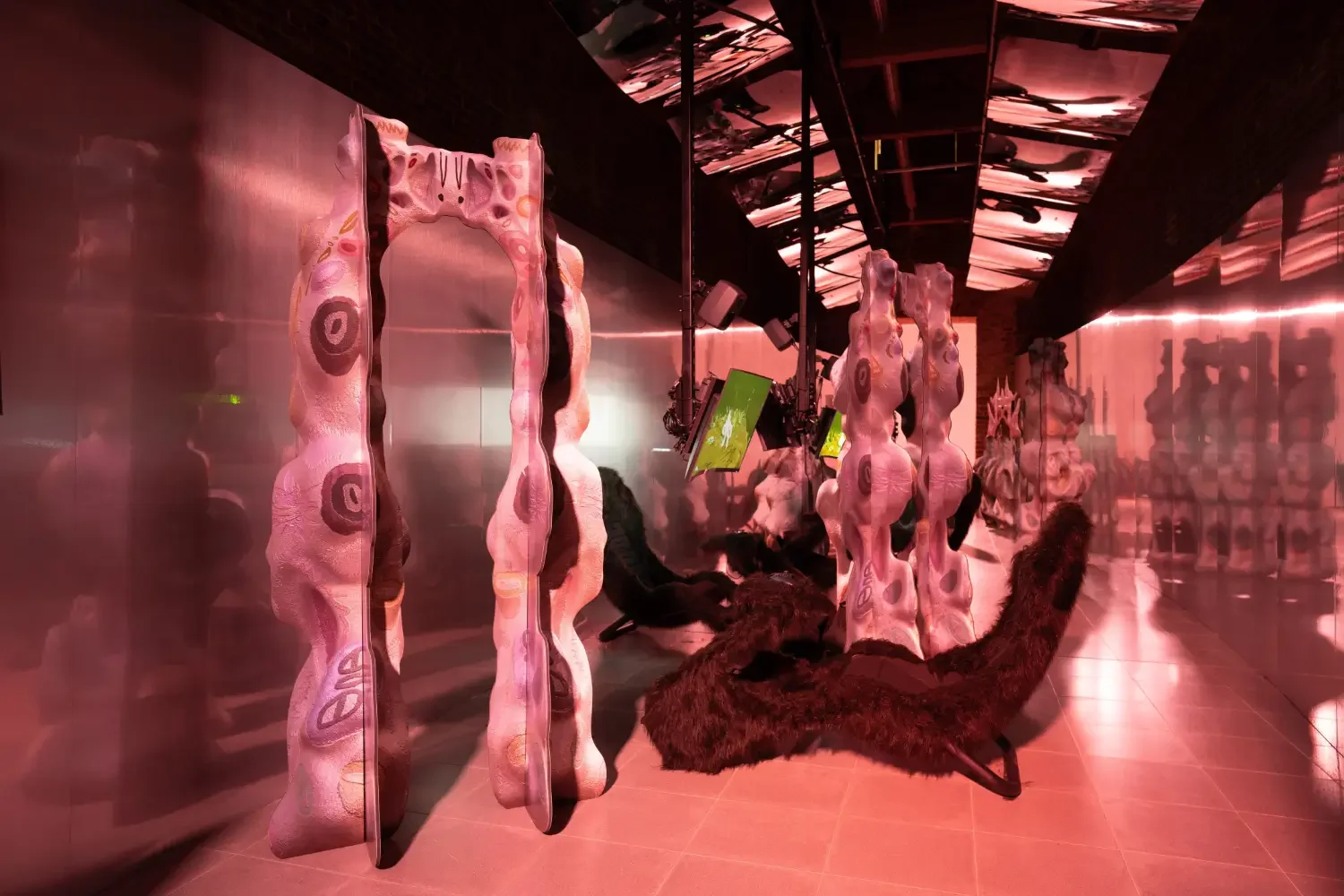 Gabriel Massan installation at serpentine galleries