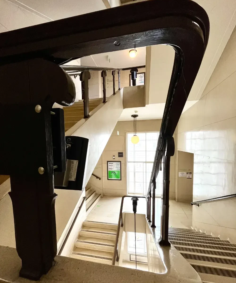 Art Angel - Staircase view