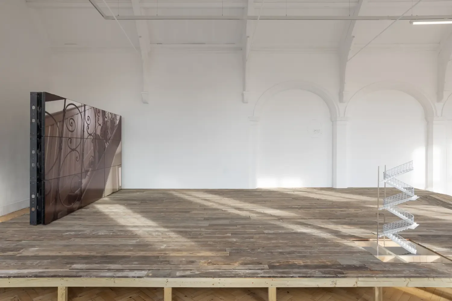 Atiena R Kilfa, Unhomely, installation at Camden Art Centre, 2023