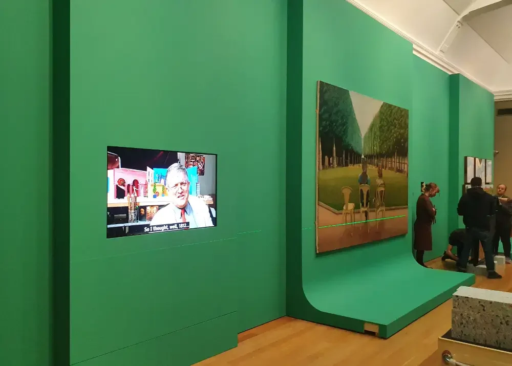 Hockney installation