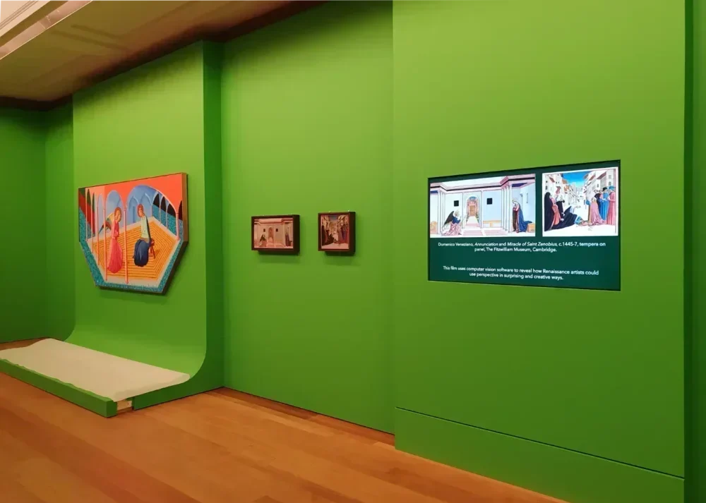Hockney’s Eye gallery installation
