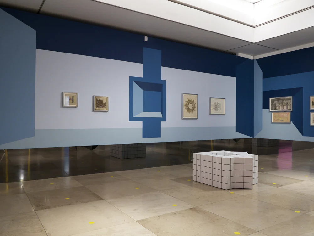 Painted wall left web