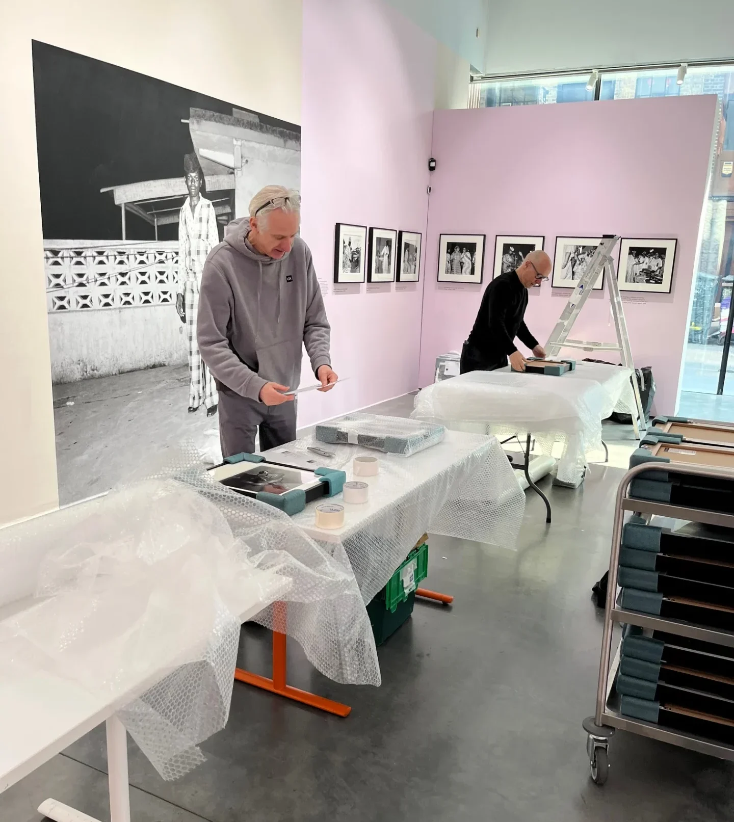 Deinstall at Alphabet photograph