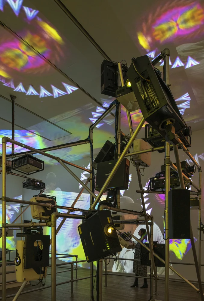 Nam June Paik Installation at Tate Modern