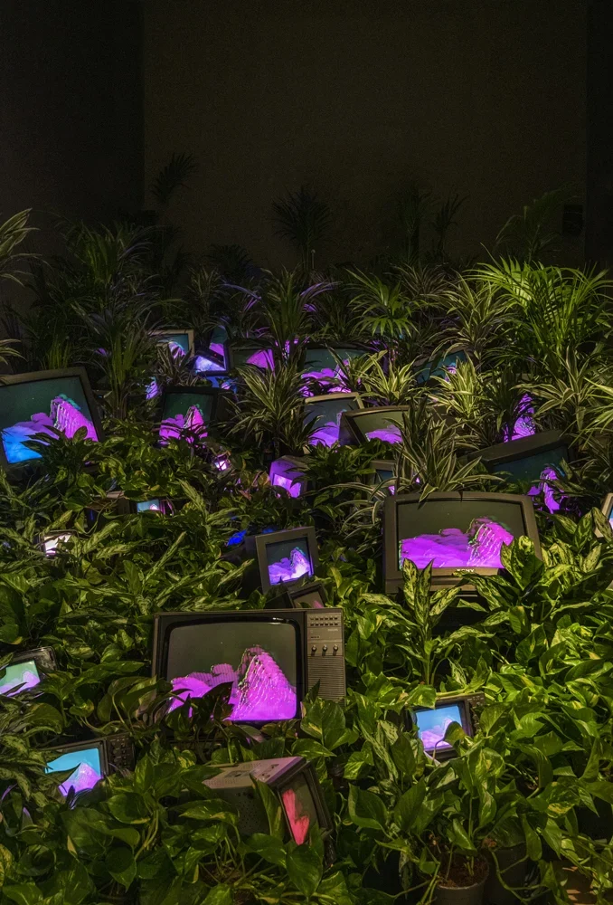 Nam June Paik Installation at Tate Modern